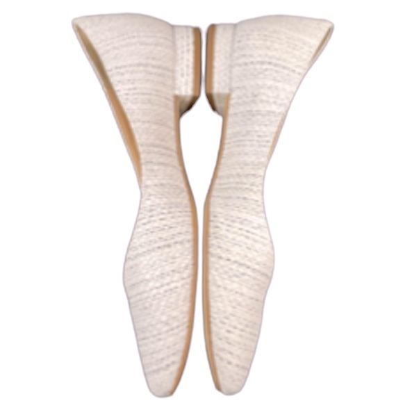 NWOB | Talbots | Edison Snake Embossed Pointy Toe Flats Leather | Size 8.5 - Picture 6 of 8